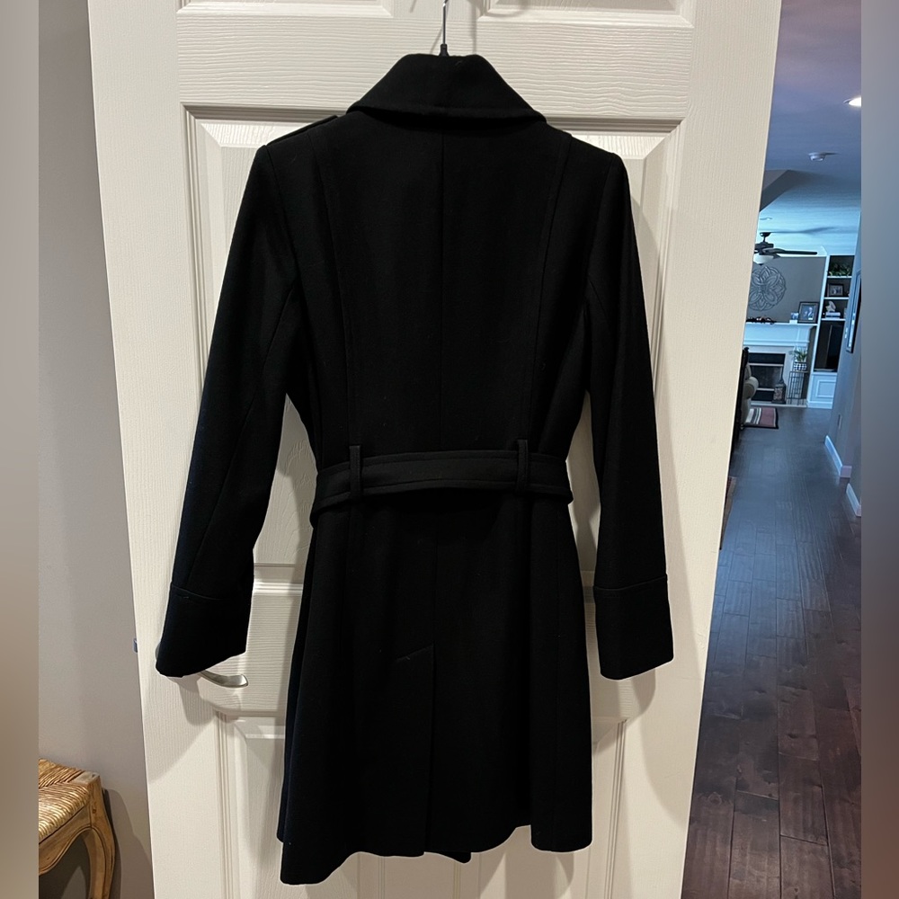 Michael Kors woman’s wool blend navy coat